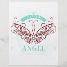 Japanese Angel Personalized Flyer