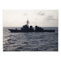 Japanese Battleship Photo Art