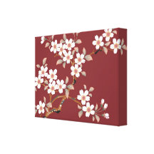 Japanese Cherry Blossoms Canvas Prints