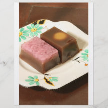 Japanese confectionery flyer design