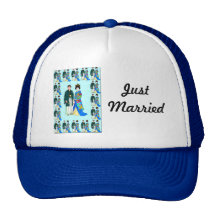 Japanese couple mesh hat
