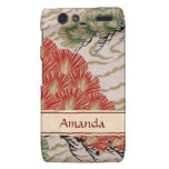 Japanese fabric  Droid RAZR Case