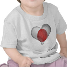 Japanese Flag In A Heart Shirt