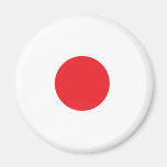 Japanese flag magnet