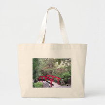 Japanese Garden Canvas Bag