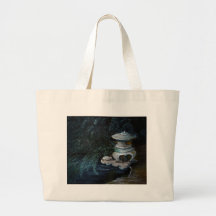 Japanese latern canvas bag