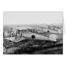Japanese Military Biplanes, 1910s Cards