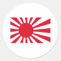 Japanese Navy Flag T-shirts and Apparel Stickers