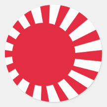 Japanese Navy Flag T-shirts and Apparel Stickers