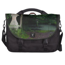 Japanese Pond Laptop Computer Bag