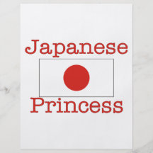 Japanese Princess Flyer Design