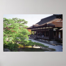 JAPANESE TEMPLE GARDEN - KYOTO POSTER