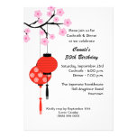Japanese Themed Birthday Invitation