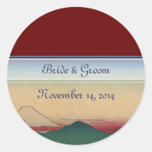 Japanese Wedding Stickers The Tama River