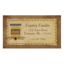 Jar Candle Business Card