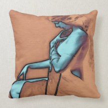Jardin de Paris Follies 1920 Pillow