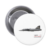 jas-39 Gripen NTM 2009 Pinback Button