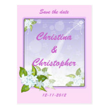Jasmine Flowers Customisable Gifts Post Cards
