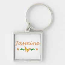 Jasmine (Orange Butterfly) Key Chains