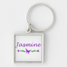 Jasmine (Purple Butterfly) Key Chain