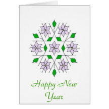 Jasmines, Happy New Year Cards