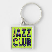Jazz Club Keychain