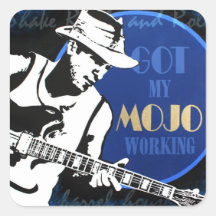 Jazz Guitarist sticker