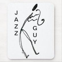 Jazz Guy Mouse Pad