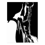 Jazz Trumpet Player Postcard