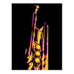 Jazz Trumpet Player Postcard