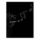 Jazz Trumpet Postcard