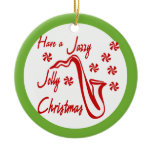 Jazzy Christmas with Photo Frame ornaments