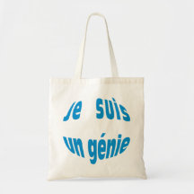 Je suis un génie einkaufstasche