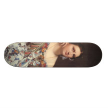 Jean Auguste Ingres Art Custom Skateboard