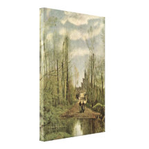 Jean-Baptiste-Camille Corot - Church of Marissel Canvas Print