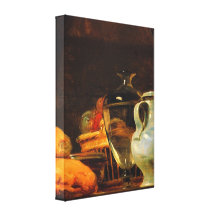 Jean-Baptiste-Simeon Chardin - Still life Gallery Wrapped Canvas