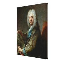 Jean de Jullienne  1722 Canvas Print