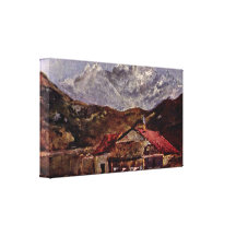 Jean Desire Gustave Courbet - The Refuge Stretched Canvas Prints