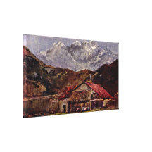 Jean Desire Gustave Courbet - The Refuge Gallery Wrap Canvas
