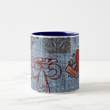 Jean Doodle Mug