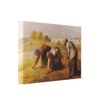 Jean-Francois Millet - Les Glaneuses 1857 Canvas Print
