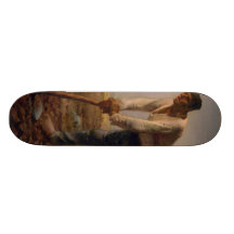Jean Millet Painting Skateboard Deck
