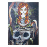 Jeepers Creepers Autumn Fairy  Greeting Card