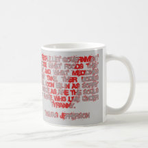 Jefferson on Food and Medicine Coffee Mug