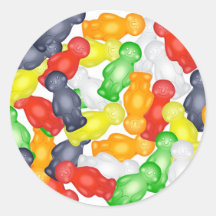 Jelly Babies Stickers