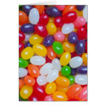 Jellybean Template - Easter Jellybeans Greeting Card