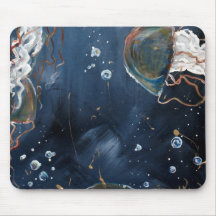 Jellyfish I Mouse Pad