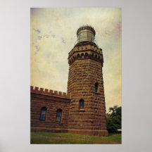 Jersey Shore Light House Poster