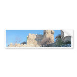 Jerusalem Old City, David Tower under snow bumper stickers