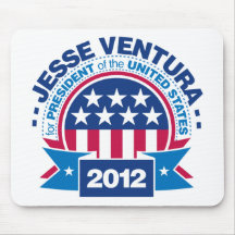 Jesse Ventura for President 2012 Mouse Mat